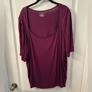 Purple Lane Bryant top